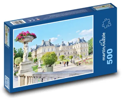 Zdjęcie produktu dla Puzzle 500 Ogrody Luksemburskie w Paryżu - martinpuzzle