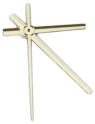 Image de Aiguilles, design lumineux, matériau durable, modèle n°4 en or