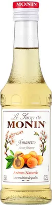 Produktbild von Monin Amaretto Kaffee-Sirup (250ml Flasche)