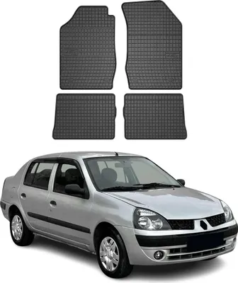 Immagine prodotto di 1998-2005 Renault Clio tappetini in gomma nera 4 pz