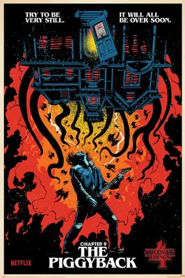 Immagine prodotto di Stranger Things 4 - Capitolo 9 - Stampa poster - Dimensioni 61x91,5 cm