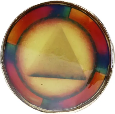 Produktbild von Ring - Dreieck 1 - silbern