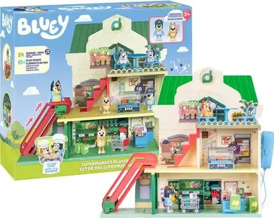 Zdjęcie produktu dla Moose Toys MS18918, Zakupy, Bluey, 3 lat(a), AAA, Wielobarwny, Plastik