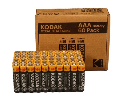 Image de Pile alcaline Kodak XTRALIFE AAA (paquet de 60)