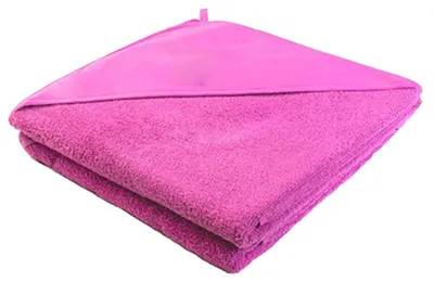 Image de ARTG - Serviette à capuche « Print-Me » pour bébé LT5502 (taille unique) (rose)