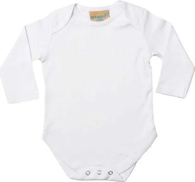 Produktbild von Larkwood - Bodysuit für Baby  Langärmlig PC5962 (86) (Weiß)