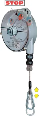 Obrázek produktu pro Pružinový vyvažovač typ 9348 6-8 kg 2,5 m