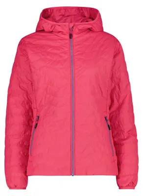 Produktbild von CMP WOMAN JACKET FIX HOOD Damen Steppjacke Daunenjacke magenta 40