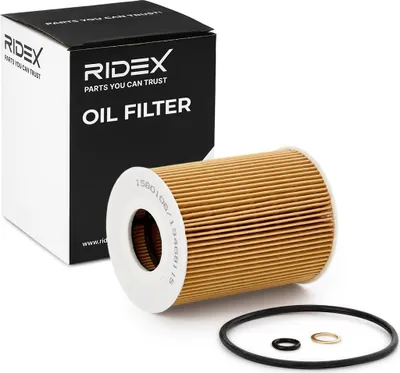 Produktbild von Ölfilter RIDEX 7O0193 Filtereinsatz für BMW 3 Limousine (E90) 3 Limousine (F30, F80) 3 Coupe (E92) passend für MERCEDES-BENZ E-Klasse Limousine (W211)