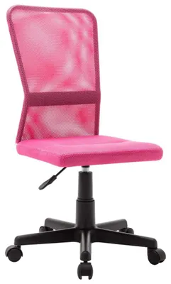 Produktbild von Rosa Bürostuhl mit Netzrückenlehne und Höhenverstellung