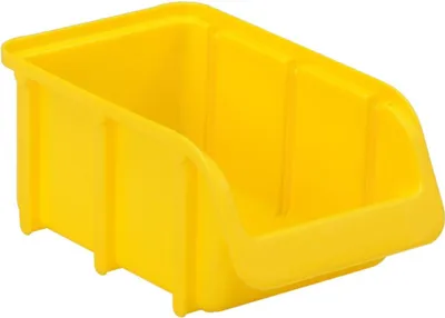 Zdjęcie produktu dla hünersdorff 672200 Sichtlagerkasten Größe 2 0,73 l gelb