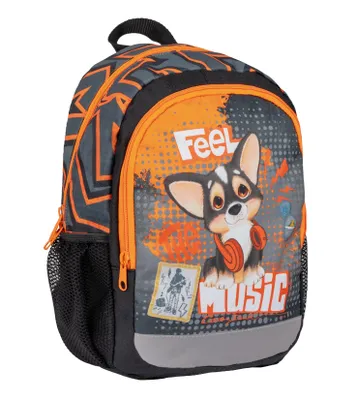 Produktbild von Belmil Kiddy Plus Kindergartenrucksack "Tractor" für 3-6 Jährige Kinder mit Brustgurt