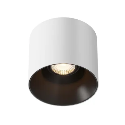 Image de Plafonnier LED, métal, blanc, blanc chaud