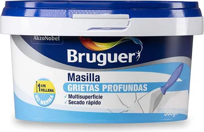 Image de Bruguer 5196378, Weiß, Fertig gemischt, 0,33 kg, Paste (Substanz), Matte Oberfläche, Arbeit beenden