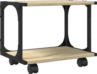 Obrázok produktu pre vidaXL Stojan na tlačiareň 2 police dub Sonoma 41x28x33,5 cm
