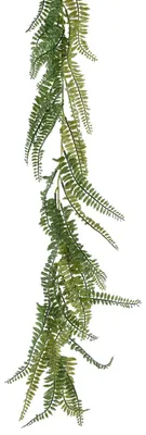 Produktbild von Everlands Plants Girlande - Farn - Kunstpflanze - grun - 180 cm