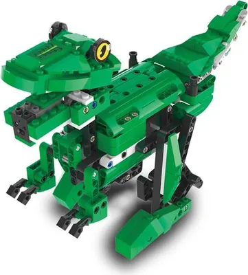 Produktbild von CaDA C51035W Bausatz Dinosaurier und Krokodil 2in1 mit 450 Teilen