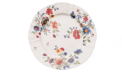 Produktbild von Thun 1794 Bernadotte, Tellerset, 27 cm, Elfenbein, Blumen, Thun, 6 Stück
