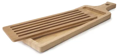 Image de Planche à découper bambou - 50 x 15 x 2 cm - Planche de cuisine - Bambou