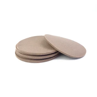Produktbild von 6 Untersetzer FILZ, 3 mm dick, rund, D 10 cm, graubeige