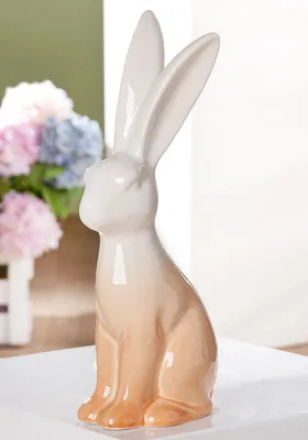 Obrázok produktu pre Gilde figúrka, králik, "Flippy", porcelán, biela,Polyuretán2, d. 16,5 cm, š. 10 cm, v. 36,5 cm výška: 36,50 cm šírka: 10,00 cm hĺbka: 16,50 cm 58825