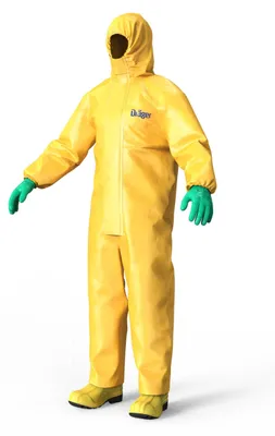 Produktbild von Chemischer Schutzanzug für industrielle Anwendungen - Größe XL