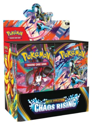 Obrázok produktu pre Pokémon – TCG Mega Evolution Chaos Rising Booster Box, 36 ks