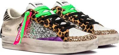 Produktbild von Crime London Sk8 Deluxe Sportschuhe Mehrfarbig EU 37 Damen Mehrfarbig EU 37