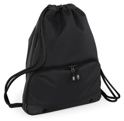 Immagine prodotto di Bagbase Athleisure Borsa da ginnastica idrorepellente FK213 (taglia unica) (nero/nero)