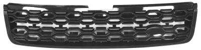 Image de Grille de pare-chocs avant, grille alvéolée, noir piano, compatible avec le Land Rover Discovery Sport 2020-2021