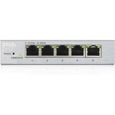 Zdjęcie produktu dla Zyxel GS1200-5, Zarządzany, Gigabit Ethernet (10/100/1000)