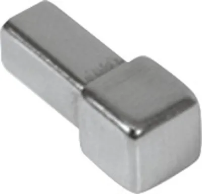 Produktbild von Eckstück Dural Squareline Edelstahl Grau 11 mm