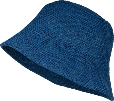 Produktbild von styleBREAKER Damen Papierstroh Sonnenhut | faltbarer Fischerhut | leichter Bucket Hat mit Schweißband | Sommerhut mit Krempe als Sonnenschutz für Outdoor Strand Freizeit