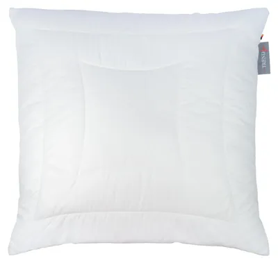 Produktbild von Badenia Trendline Exclusiv Faser Kopfkissen 80 x 80 cm Anschmiegsambarkeit und Feuchtigkeitsmanagement