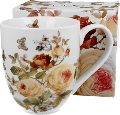 Immagine prodotto di DUO Flowers Classic XXL Becher 1000 ml ZAHRA New Bone China Porzellan