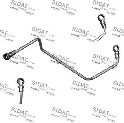 Produktbild von SIDAT Ölleitung für Turbolader Ölvorlaufleitung Turbolader 47.2061 für FORD Focus C-Max (DM2)