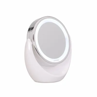Zdjęcie produktu dla LANAFORM LED Mirror X10, Wolnostojący, Okrągły, Stół, Perłowy, 1x, 10x