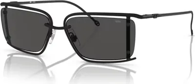 Produktbild von Diesel DL 1002 MATTE BLACK/DARK GREY 57/15/140 Uni Sonnenbrillen