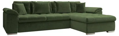 Produktbild von MIRJAN24 Ecksofa Diana, Eckcouch mit Bettkasten und Schlaffunktion, Polsterecke (Farbe: Clara 215.10, Seite: Rechts)