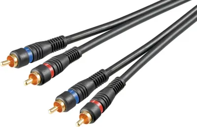 Produktbild von Goobay | Audiokabel | Stecker | Cinch | RCA | Schwarz