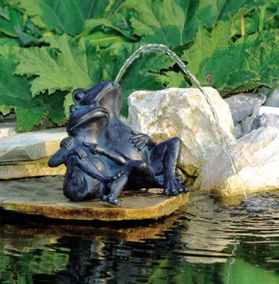 Image de Ubbink gargouille 2 grenouilles 22 cm 1386074