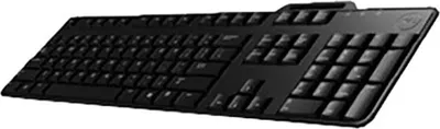 Produktbild von DELL Pro-Smartcard-Tastatur – KB813 - spanisch (QWERTY), Volle Größe (100%), Kabelgebunden, USB, Mechanischer Switch, QWERTY, Schwarz