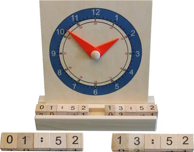 Obrázek produktu pro Ebert Lernspiel, Výukové hry:Analogové výukové hodiny