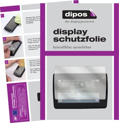 Obrázek produktu pro 1x ochranná fólie pro YI 4K Plus clear screen protector film ochrana displeje dipos