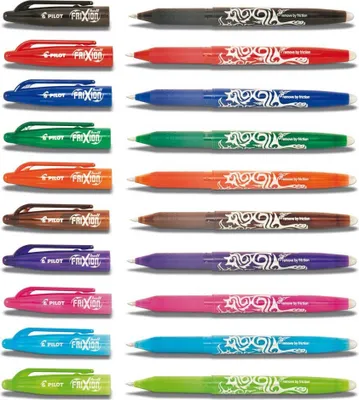 Produktbild von Tintenroller PILOT FriXion BL-FR7, 0,4mm, verschiedene Farben, 10 Stifte