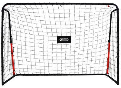 Produktbild von Best Sporting Rebound Fußballtor schwarz-rot 213 x 153 x 76 cm Winkel verstellbar