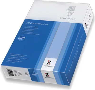 Zdjęcie produktu dla Zanders 12338 GOHRSMÜHLE - A4, 80 g/m², biały, 100 arkuszy