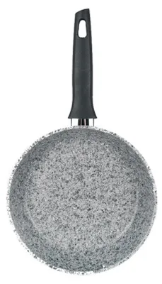 Produktbild von Bratpfanne mit Granitbeschichtung, Schwarz