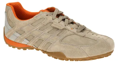 Produktbild von Geox U Snake Original A SUEDE+NBK Herren Leder Sneaker U55MNA 022EK C5004 sand, Schuhgröße:41 EU