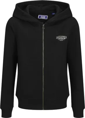 Produktbild von Jack & Jones Makoto Reißverschlusspullover Schwarz 10 Years Junge Schwarz 10 Years